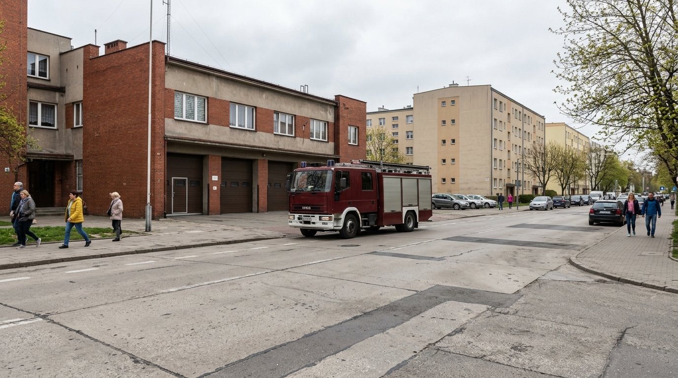 Strażacy z Gdyni szkolili się z procedur awaryjnego rozładunku cystern