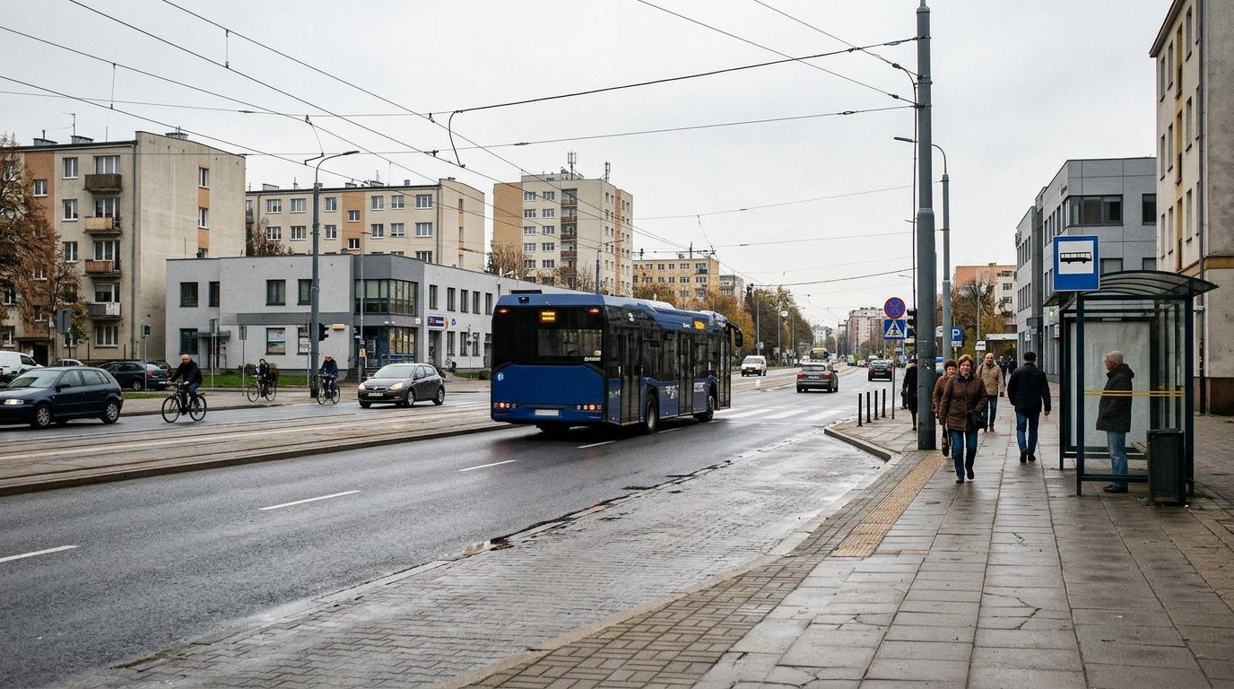 Korekta trasy linii 158 w Gdańsku