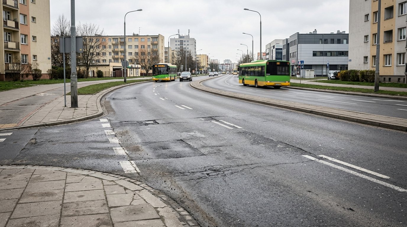 Rozpoczyna się remont nawierzchni na poznańskiej ulicy Serbskiej