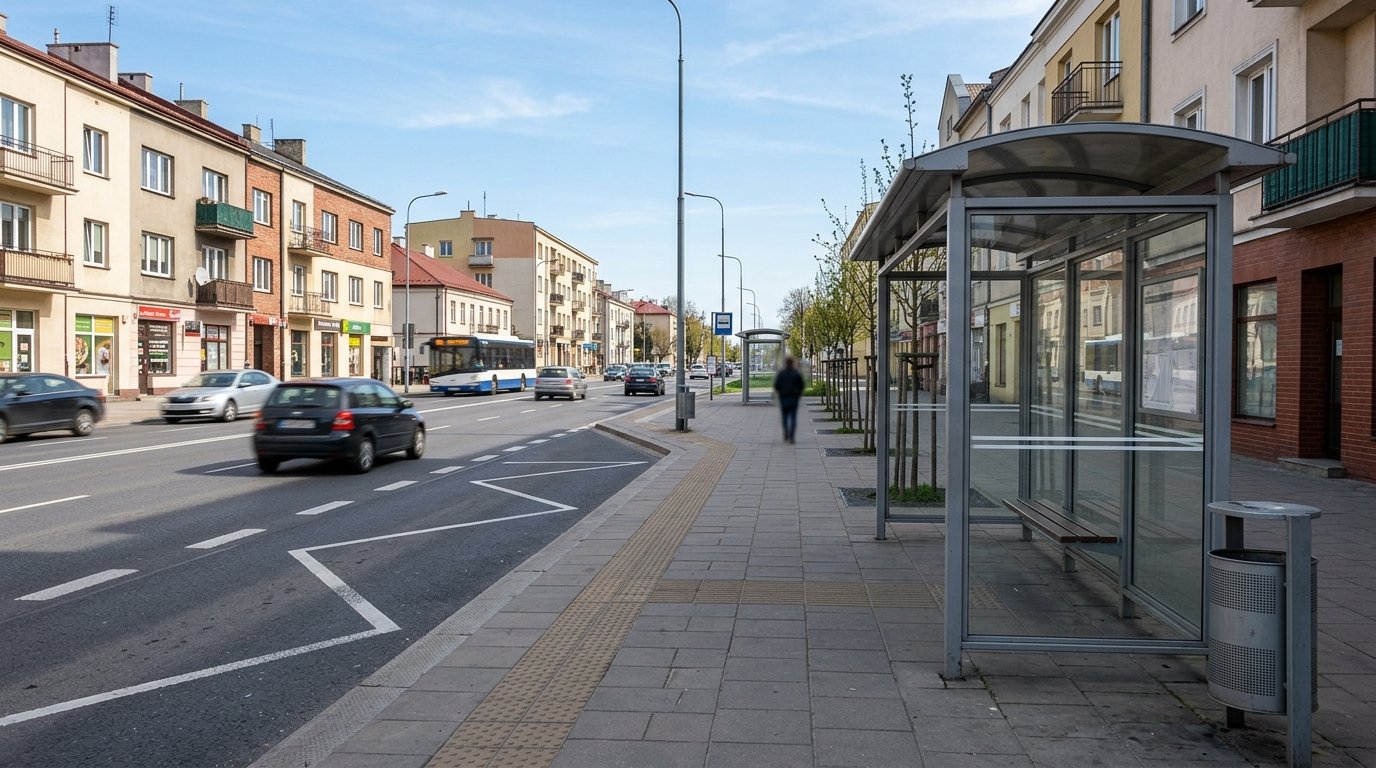 Zmiana lokalizacji przystanku Kawaleryjska/Bazar w Białymstoku