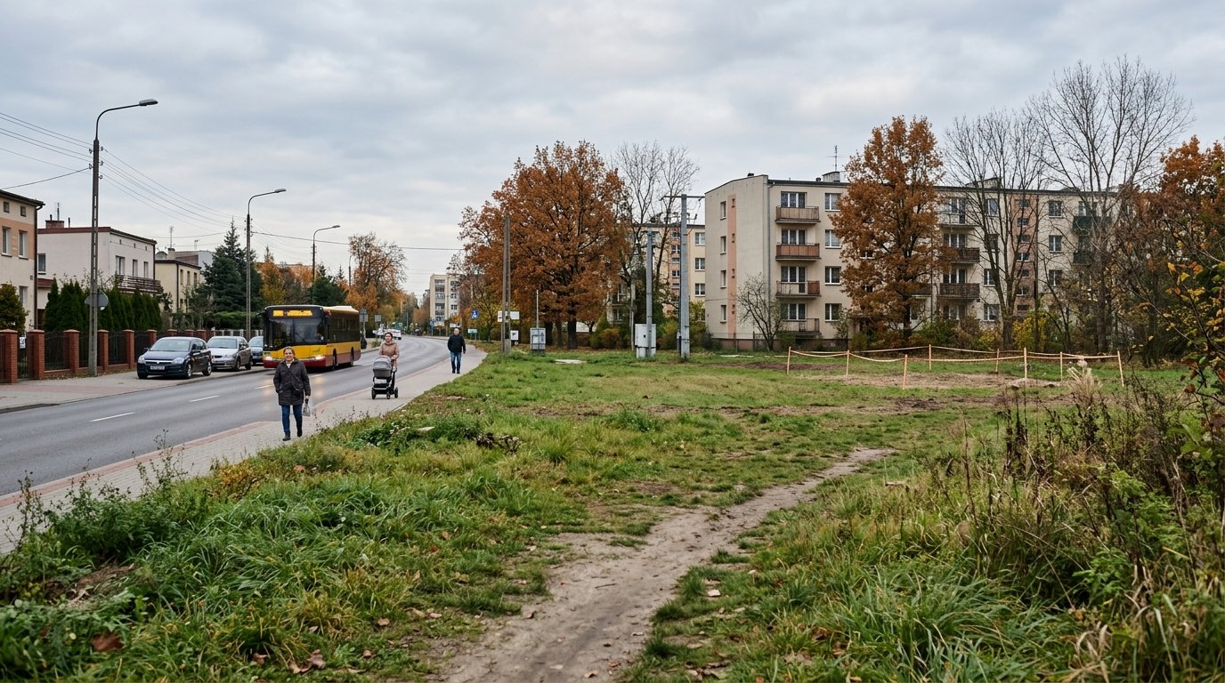 Nowa przestrzeń zielona powstanie na Stabłowicach. Wyłoniono wykonawcę inwestycji