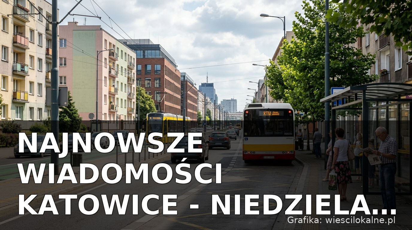 Najnowsze wiadomości Katowice – Niedziela 19.07.2026