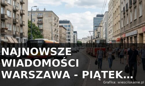Najnowsze wiadomości Warszawa – Piątek 24.07.2026