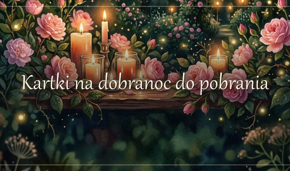 Kartki na dobranoc do pobrania
