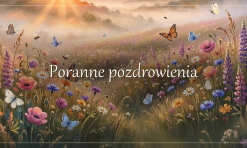 Poranne pozdrowienia