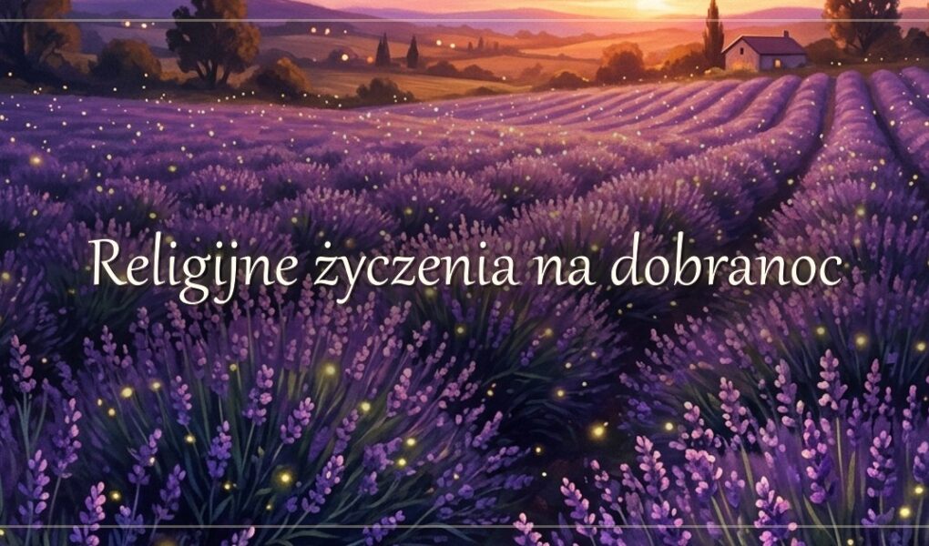 Religijne życzenia na dobranoc