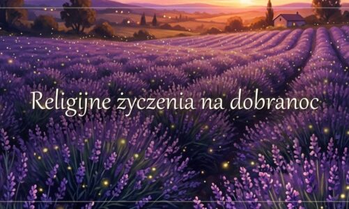 Religijne życzenia na dobranoc