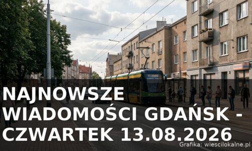 Najnowsze wiadomości Gdańsk – Czwartek 13.08.2026