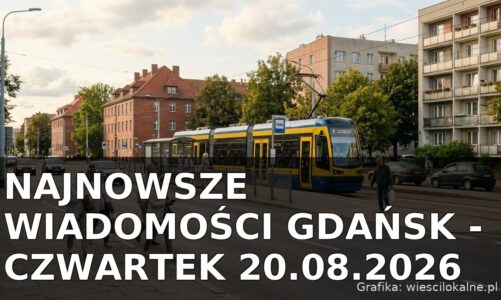 Najnowsze wiadomości Gdańsk – Czwartek 20.08.2026