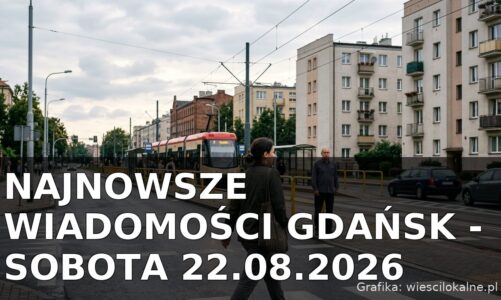 Najnowsze wiadomości Gdańsk – Sobota 22.08.2026