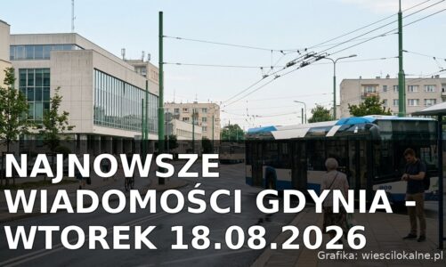 Najnowsze wiadomości Gdynia – Wtorek 18.08.2026