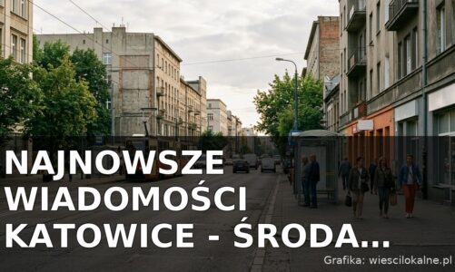 Najnowsze wiadomości Katowice – Środa 19.08.2026