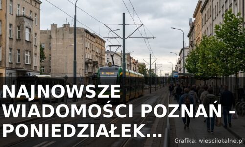 Najnowsze wiadomości Poznań – Poniedziałek 10.08.2026