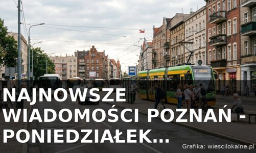 Najnowsze wiadomości Poznań – Poniedziałek 31.08.2026