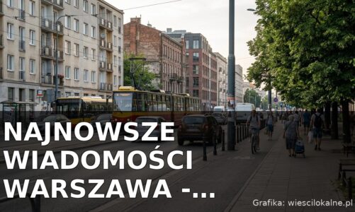 Najnowsze wiadomości Warszawa – Poniedziałek 10.08.2026