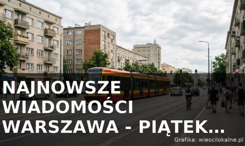 Najnowsze wiadomości Warszawa – Piątek 21.08.2026