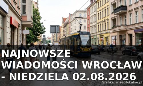 Najnowsze wiadomości Wrocław – Niedziela 02.08.2026
