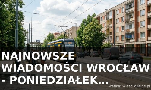 Najnowsze wiadomości Wrocław – Poniedziałek 10.08.2026
