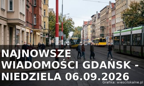 Najnowsze wiadomości Gdańsk – Niedziela 06.09.2026