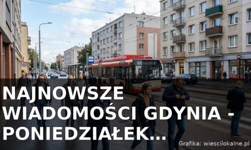 Najnowsze wiadomości Gdynia – Poniedziałek 07.09.2026