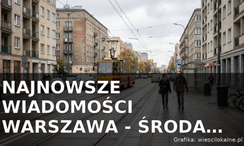 Najnowsze wiadomości Warszawa – Środa 30.09.2026
