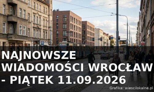 Najnowsze wiadomości Wrocław – Piątek 11.09.2026