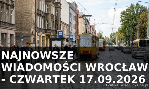 Najnowsze wiadomości Wrocław – Czwartek 17.09.2026