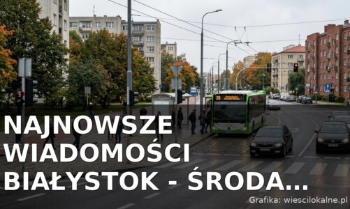 Najnowsze wiadomości Białystok – Środa 07.10.2026