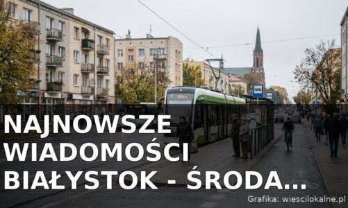 Najnowsze wiadomości Białystok – Środa 21.10.2026