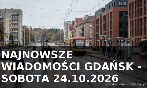 Najnowsze wiadomości Gdańsk – Sobota 24.10.2026