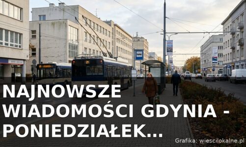 Najnowsze wiadomości Gdynia – Poniedziałek 19.10.2026