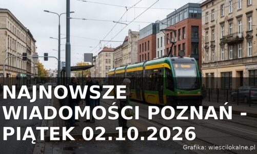 Najnowsze wiadomości Poznań – Piątek 02.10.2026