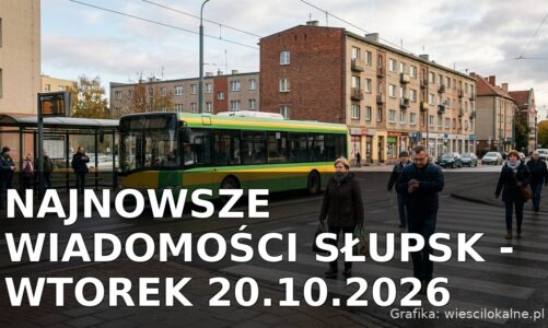 Najnowsze wiadomości Słupsk – Wtorek 20.10.2026