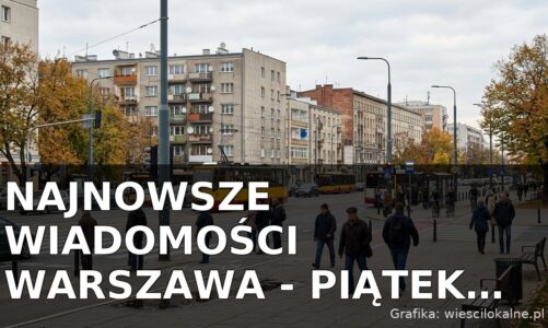 Najnowsze wiadomości Warszawa – Piątek 16.10.2026