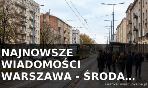 Najnowsze wiadomości Warszawa – Środa 21.10.2026