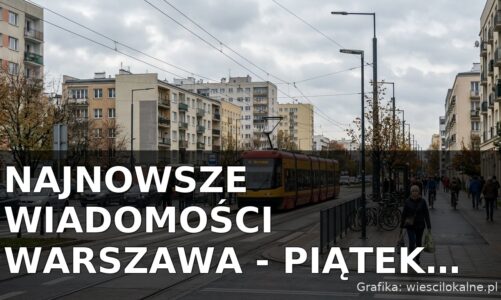 Najnowsze wiadomości Warszawa – Piątek 23.10.2026