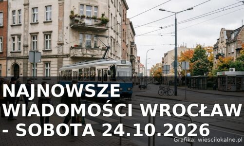 Najnowsze wiadomości Wrocław – Sobota 24.10.2026